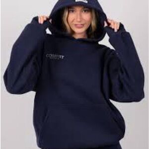 Cmfrt Women's Navy Hoodie
